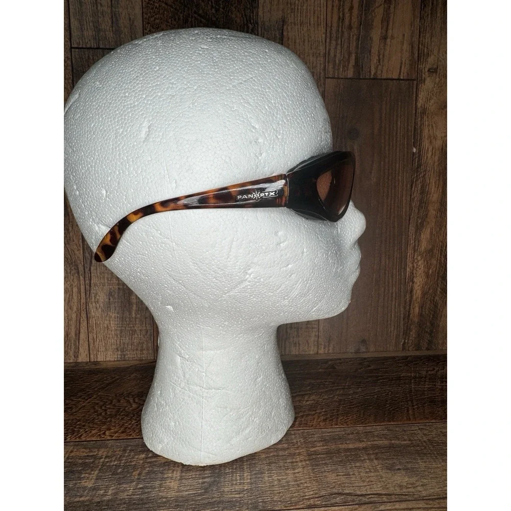 Panoptx Foam Lined Goggles Tortoiseshell Frame Amber Lenses